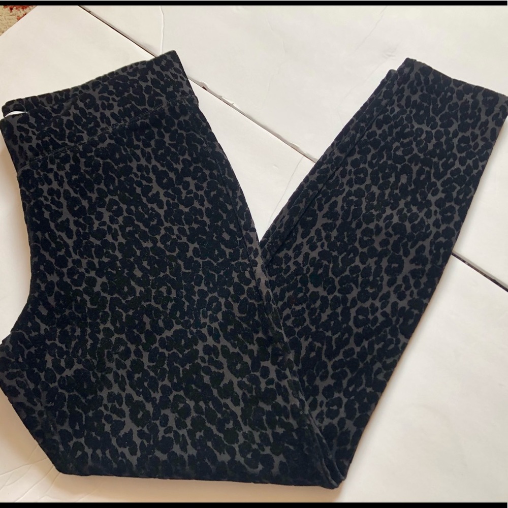 Old Navy Black Velvet leggings